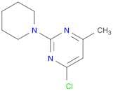 4-Chloro-6-methyl-2-piperidin-1-ylpyrimidine