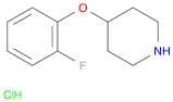 4-(2-fluorophenoxy)piperidine(HCl)