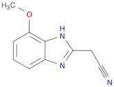 2-(4-methoxy-1H-1,3-benzodiazol-2-yl)acetonitrile