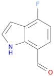 4-Fluoro-1H-indole-7-carbaldehyde