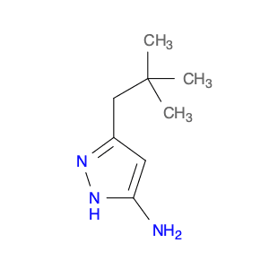 1H-Pyrazol-3-amine,  5-(2,2-dimethylpropyl)-
