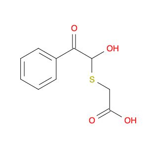 (1-HYDROXY-2-OXO-2-PHENYLETHYL)THIO]ACETIC ACID