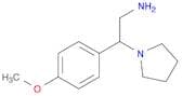 2-(4-Methoxyphenyl)-2-(pyrrolidin-1-yl)ethanamine