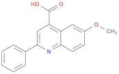 6-Methoxy-2-phenylquinoline-4-carboxylic acid