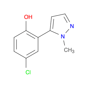 4-Chloro-2-(1-methyl-1H-pyrazol-5-yl)phenol