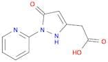 2-(5-Oxo-1-(pyridin-2-yl)-2,5-dihydro-1H-pyrazol-3-yl)acetic acid