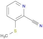 2-Pyridinecarbonitrile,3-(methylthio)-(9CI)