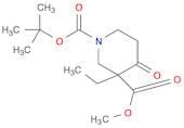1-tert-Butyl 3-methyl 3-ethyl-4-oxopiperidine-1,3-dicarboxylate
