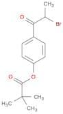 4-(2-Bromopropanoyl)phenyl 2,2-dimethylpropanoate