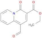 Ethyl 1-formyl-4-oxo-4H-quinolizine-3-carboxylate