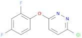 3-Chloro-6-(2,4-difluorophenoxy)pyridazine