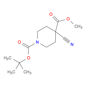 1-tert-Butyl4-methyl4-cyanopiperidine-1,4-dicarboxylate
