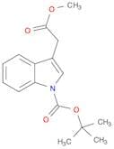 tert-Butyl 3-(2-methoxy-2-oxoethyl)-1H-indole-1-carboxylate