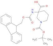 1-(1,1-Dimethylethyl) 3-[[(9H-fluoren-9-ylmethoxy)carbonyl]amino]-1,3-piperidinedicarboxylate