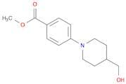 Methyl 4-[4-(hydroxymethyl)piperidin-1-yl]benzoate