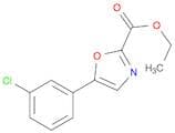 Ethyl 5-(3-chlorophenyl)oxazole-2-carboxylate