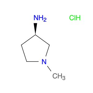 3-Pyrrolidinamine, 1-methyl-, hydrochloride (1:2), (3R)-