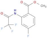 Methyl 4-Fluoro-2-(trifluoroacetamido)benzoate