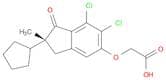 2-[[(2R)-6,7-Dichloro-2-cyclopentyl-2,3-dihydro-2-methyl-1-oxo-1H-inden-5-yl]oxy]acetic acid
