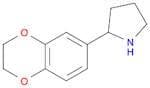 2-(2,3-Dihydrobenzo[b][1,4]dioxin-6-yl)pyrrolidine