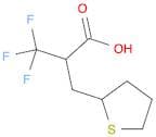 3,3,3-Trifluoro-2-((tetrahydrothiophen-2-yl)methyl)propanoic acid