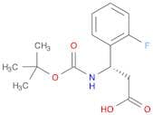 Boc-(S)-3-amino-3-(2-fluoro-phenyl)-propionic acid