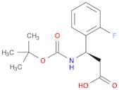 Boc-(R)-3-amino-3-(2-fluoro-phenyl)-propionic acid