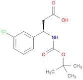 BOC-(R)-3-AMINO-3-(3-CHLORO-PHENYL)-PROPIONIC ACID
