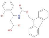 Fmoc-(R)-3-amino-3-(2-bromo-phenyl)-propionic acid