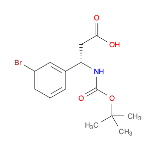 Boc-(s)-3-amino-3-(3-bromo-phenyl)-propionic acid