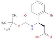 Boc-(r)-3-amino-3-(2-bromo-phenyl)-propionic acid