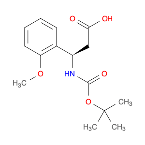 Boc-(r)-3-amino-3-(2-methoxy-phenyl)-propionic acid