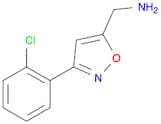 C-[3-(2-Chloro-phenyl)-isoxazol-5-yl]-methylamine