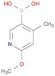 2-METHOXY-4-METHYL-PYRIDINE-5-BORONIC ACID