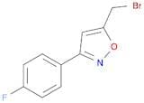 5-(Bromomethyl)-3-(4-fluorophenyl)isoxazole