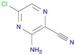 3-Amino-5-chloropyrazine-2-carbonitrile