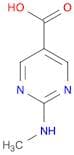 5-Pyrimidinecarboxylic acid, 2-(methylamino)- (7CI,8CI,9CI)
