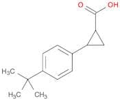 2-(4-(tert-Butyl)phenyl)cyclopropanecarboxylic acid