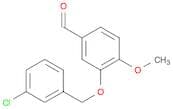 3-[(3-chlorobenzyl)oxy]-4-methoxybenzaldehyde