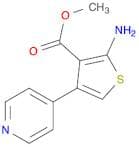 Methyl 2-amino-4-pyridin-4-ylthiophene-3-carboxylate