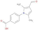 4-(3-Formyl-2,5-dimethyl-1H-pyrrol-1-yl)benzenecarboxylic acid