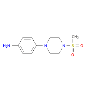 4-(4-Methanesulfonyl-piperazin-1-yl)-phenylamine