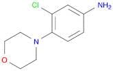 Benzenamine, 3-​chloro-​4-​(4-​morpholinyl)​-
