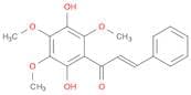 (E)-1-(2,5-Dihydroxy-3,4,6-trimethoxyphenyl)-3-phenylprop-2-en-1-one