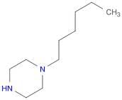 1-(1-Hexyl)-piperazine