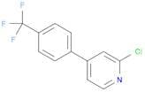 2-Chloro-4-(4-(trifluoromethyl)phenyl)pyridine
