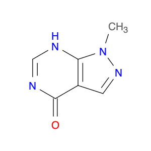 1-Methyl-1,5-dihydro-4H-pyrazolo[3,4-d]pyrimidin-4-one