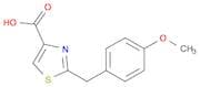 2-(4-Methoxybenzyl)-1,3-thiazole-4-carboxylic acid