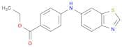 N-(4-CARBETHOXYPHENYL)-N-4-(6'-BENZOTHIAZOLE)AMINE
