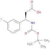 (R)-3-tert-Butoxycarbonylamino-3-(3-fluoro-phenyl)-propionic acid